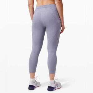 Lululemon Time To Sweat Crop 23" in Peri Purple Size 4